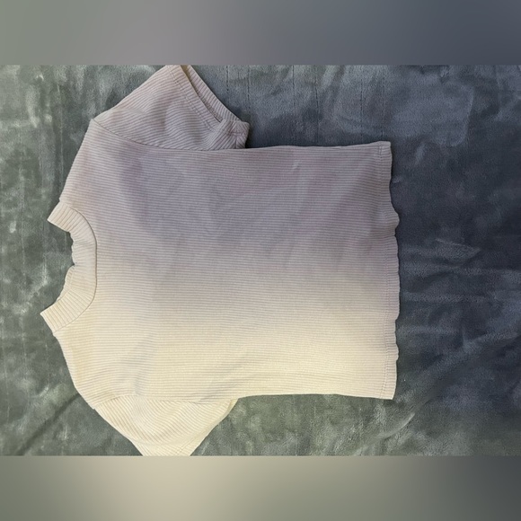 Beige Tie Back Crop Top - Picture 1 of 3